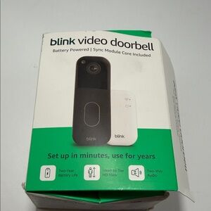 Blink video doorbell (missing sync module core )